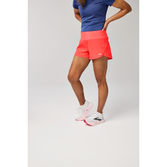 Brooks Chaser 3" Short 2.0 W – Pantaloni scurți de alergare 3" - Roz
