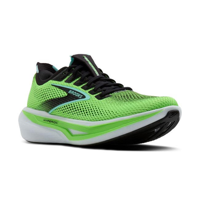 Brooks Hyperion 3 – Pantofi alergare ușori pentru viteză - Verde (318)