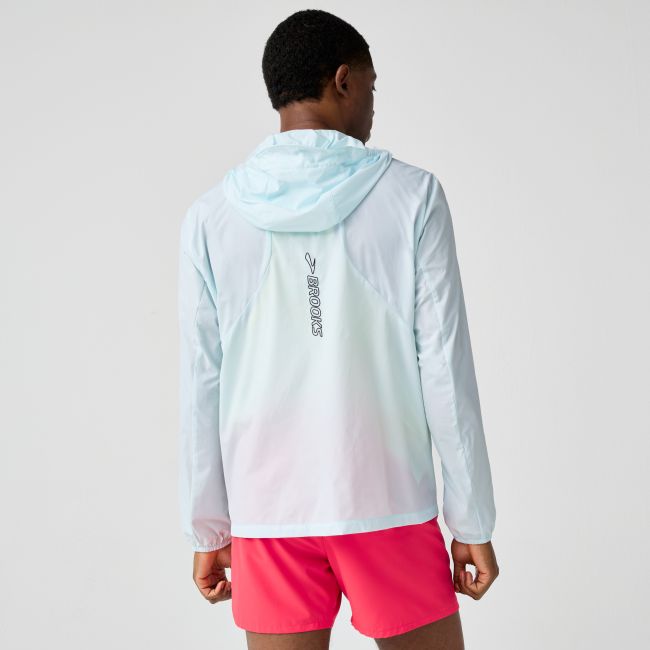 Brooks Canopy Packable Jacket – Geacă de alergare pliabilă - Albastru (445)
