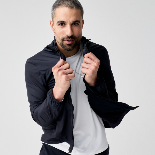 Brooks Canopy Packable Jacket – Geacă de alergare pliabilă - Negru