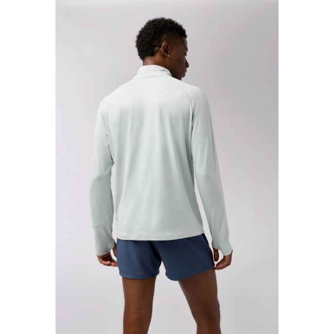 Brooks Dash 1/4 Zip 3.0 – Bluză de alergare cu fermoar scurt - Gri