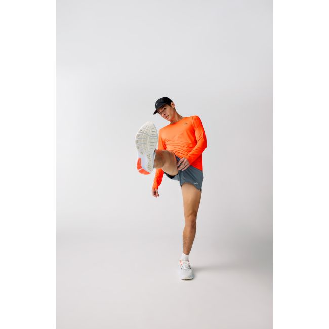 Brooks Atmosphere Long Sleeve 3.0 – Bluză de alergare ușoară cu protecție UV - Portocaliu