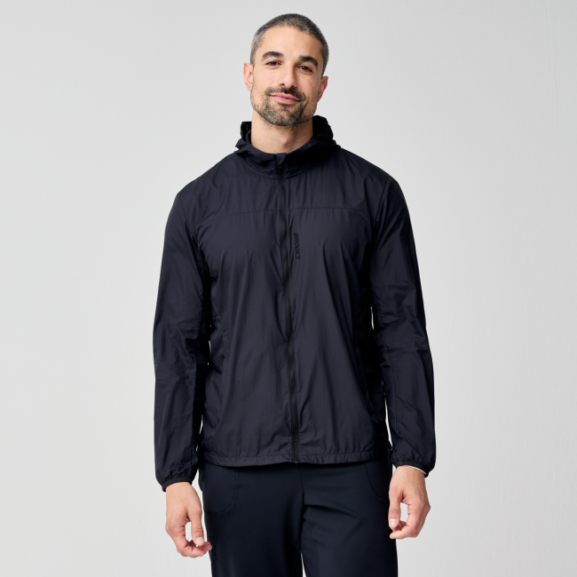 Brooks Canopy Packable Jacket – Geacă de alergare pliabilă - Negru