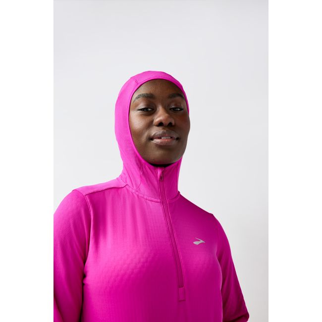 Brooks Notch Thermal Hoodie 3.0 W – Hanorac termic de alergare - Mov