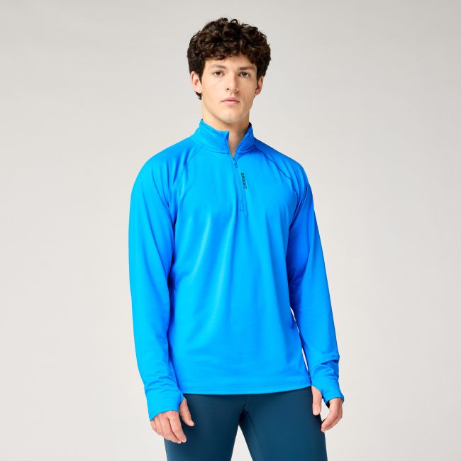 Brooks Dash 1/4 Zip 3.0 – Bluză de alergare cu fermoar scurt - Albastru