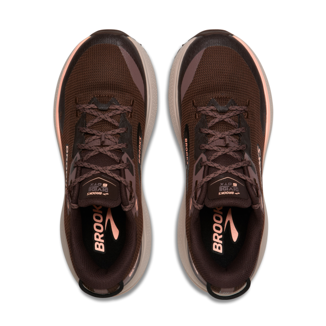 Brooks Divide 6 GTX W – Pantofi alergare trail impermeabili GORE-TEX - Maro