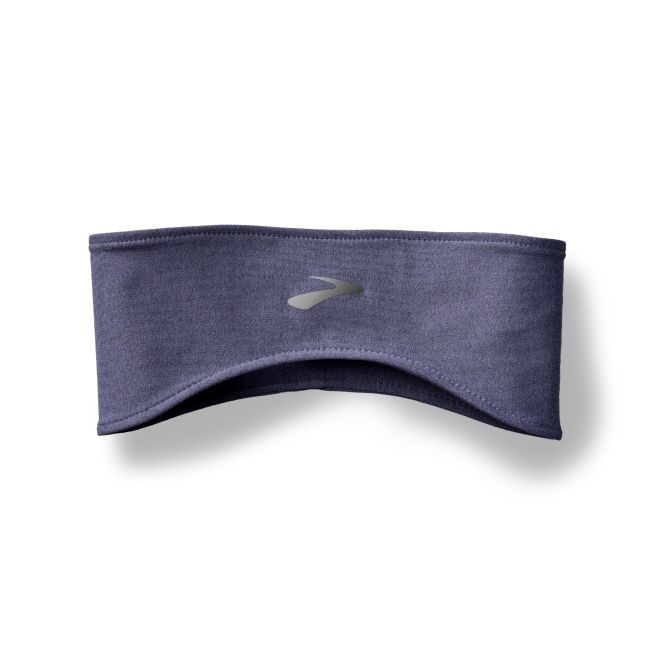 Brooks Luxe Thermal Headband – Bentiță termică de alergare - Gri