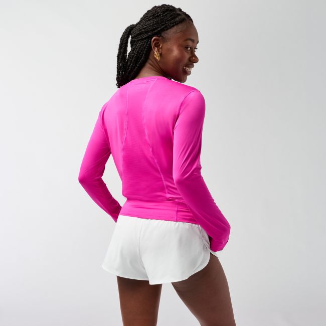 Brooks Sprint Free Long Sleeve 3.0 W – Bluză de alergare ultraușoară - Mov