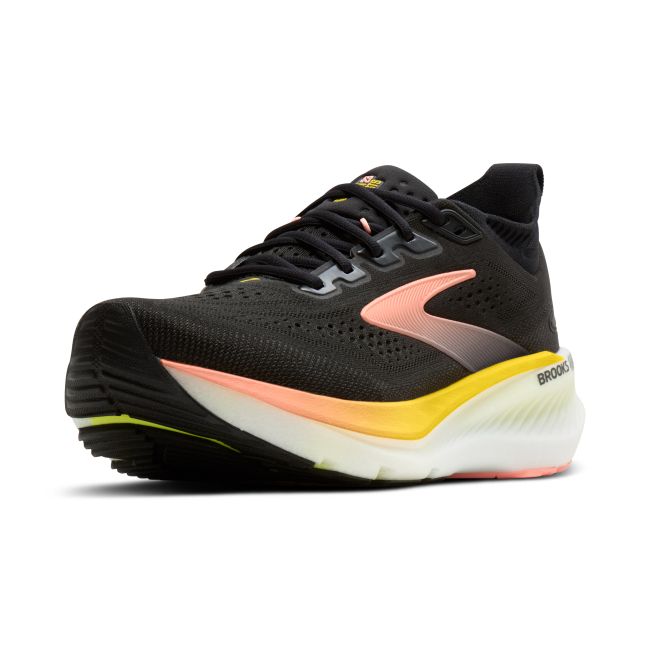 Brooks Glycerin GTS 23 W – Pantofi alergare cu amortizare maximă și stabilitate - Negru