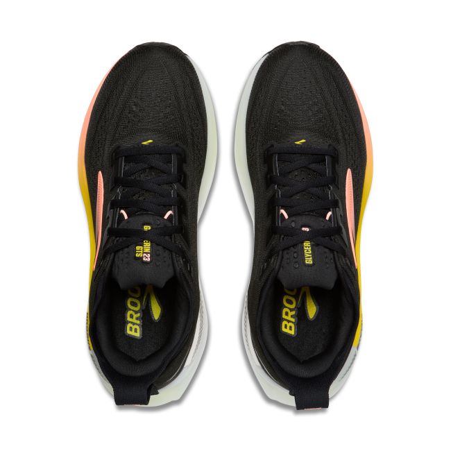 Brooks Glycerin GTS 23 W – Pantofi alergare cu amortizare maximă și stabilitate - Negru