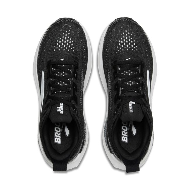 Brooks Glycerin GTS 23 – Pantofi alergare cu amortizare maximă și stabilitate - Negru