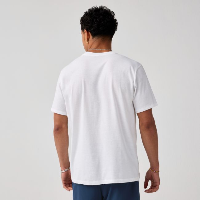 Brooks Graphic Short Sleeve – Tricou sport cu imprimeu - Alb (106)
