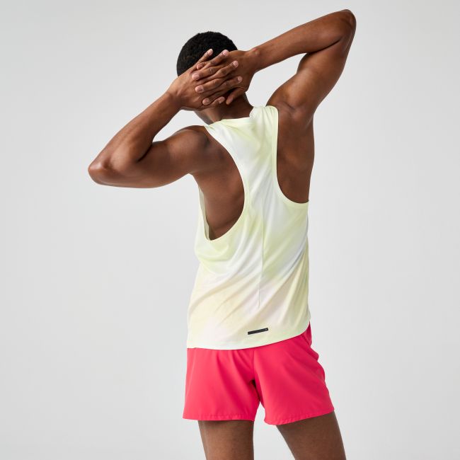 Brooks Dash Singlet Printed – Maiou de alergare cu imprimeu - Galben