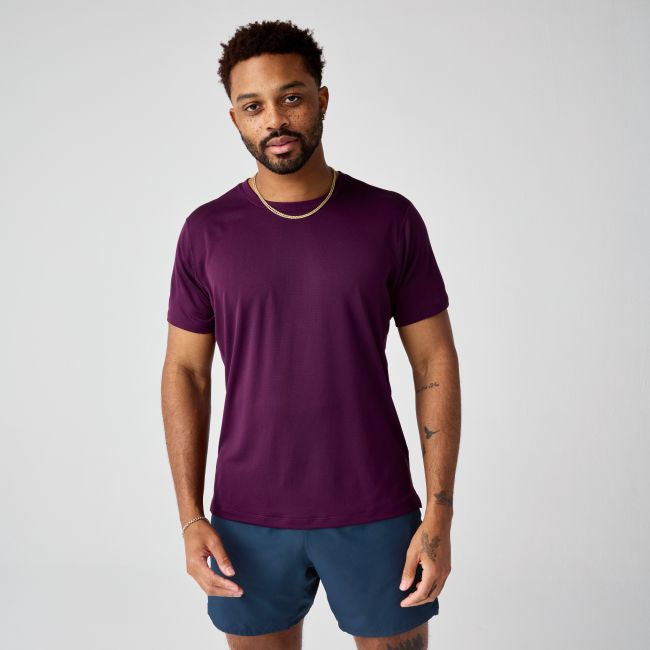 Brooks Dash Short Sleeve – Tricou de alergare - Mov