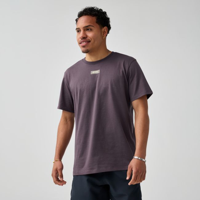 Brooks Graphic Short Sleeve – Tricou sport cu imprimeu - Mov