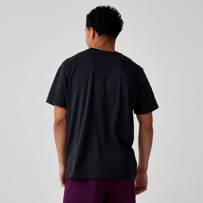 Brooks Graphic Short Sleeve – Tricou sport cu imprimeu - Negru