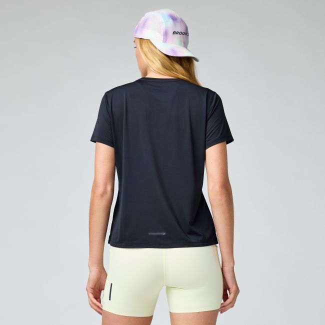 Brooks Dash Short Sleeve W – Tricou de alergare - Negru