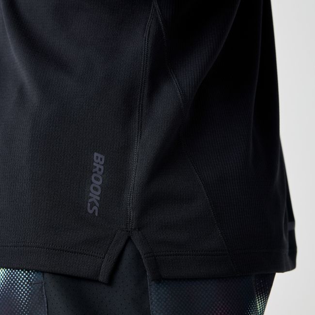 Brooks Dash Short Sleeve – Tricou de alergare - Negru