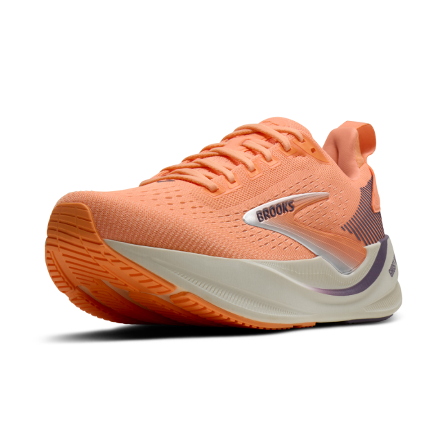 Brooks Ghost Max 4 W – Pantofi alergare cu amortizare înaltă - Portocaliu