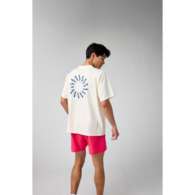 Brooks Movement Heavyweight Tee – Tricou din bumbac gros - Alb (190)