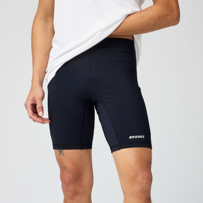 Brooks Movement Half Tight – Colanți scurți de alergare - Negru