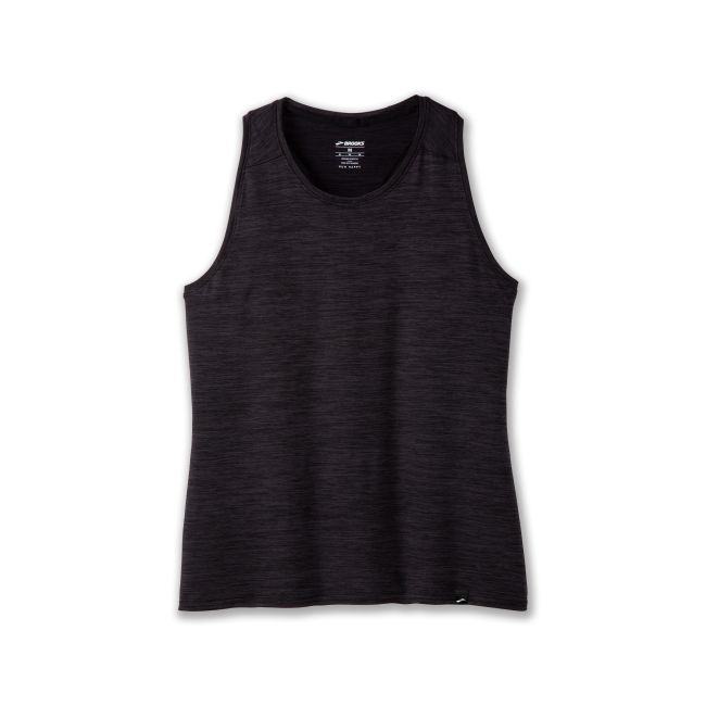 Brooks Luxe Tank W – Maiou de alergare foarte moale - Negru