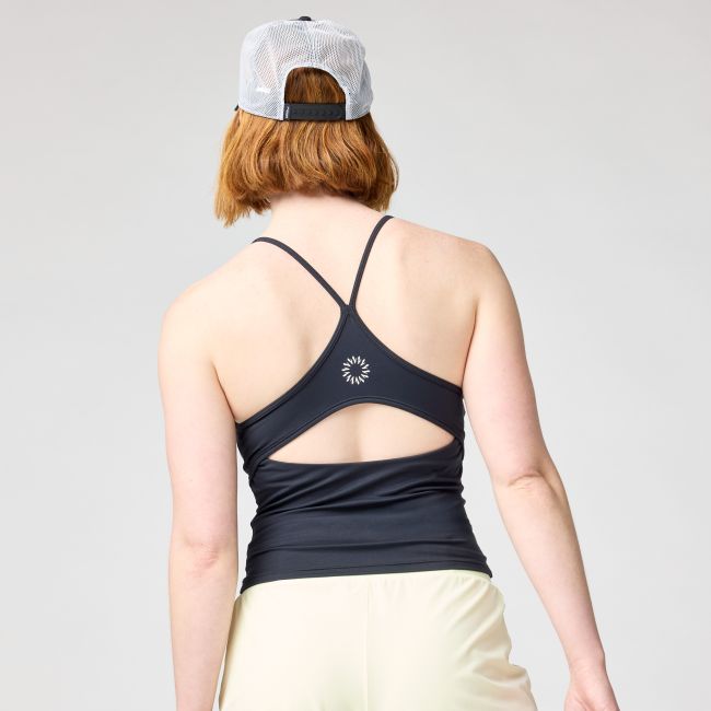 Brooks Movement Built-In Bra Tank W – Maiou cu bustieră integrată - Negru