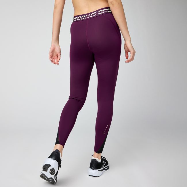 Brooks PR Elite Tight W – Colanți de concurs - Mov (580)