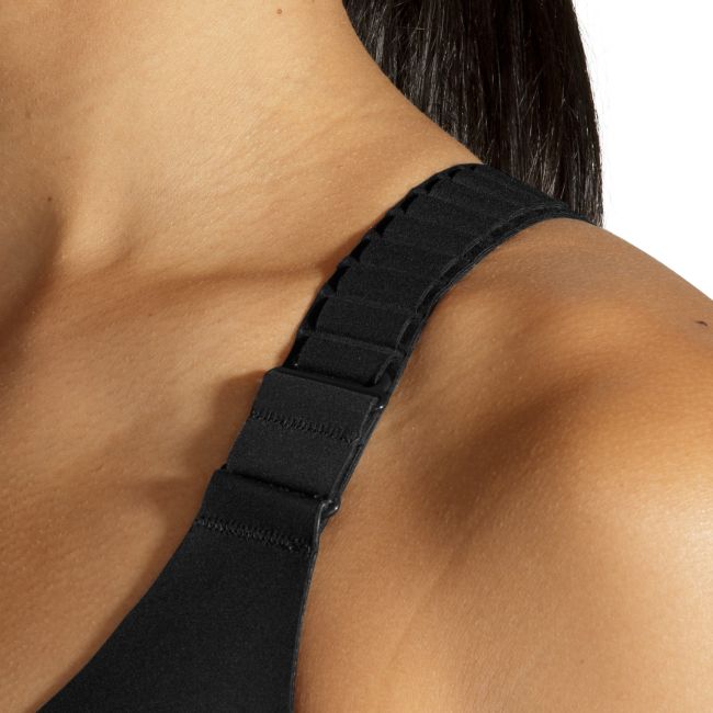 Brooks Racerback 2.0 Bra W – Bustieră sport racerback - Negru