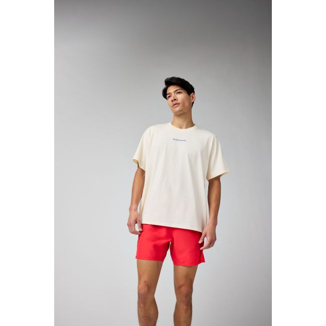 Brooks Movement Heavyweight Tee – Tricou din bumbac gros - Alb (190)