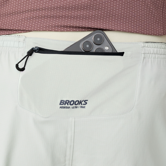 Brooks Cascadia Short – Pantaloni scurți de alergare trail - Albastru (448)