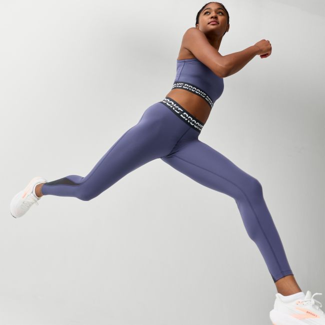 Brooks PR Elite Tight W – Colanți de concurs - Mov (528)