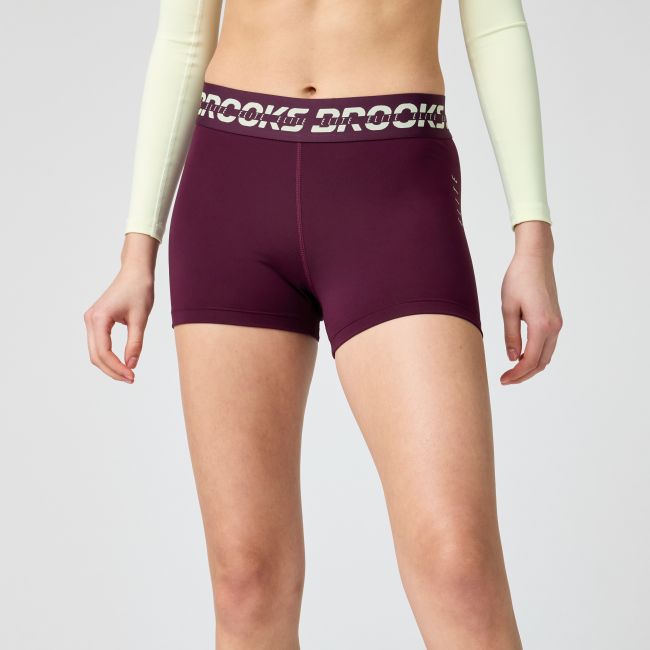 Brooks PR Elite Short W – Colanți scurți de concurs - Mov