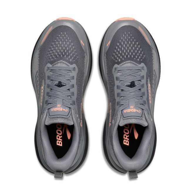 Brooks Cascadia 20 W – Pantofi alergare trail stabili - Gri