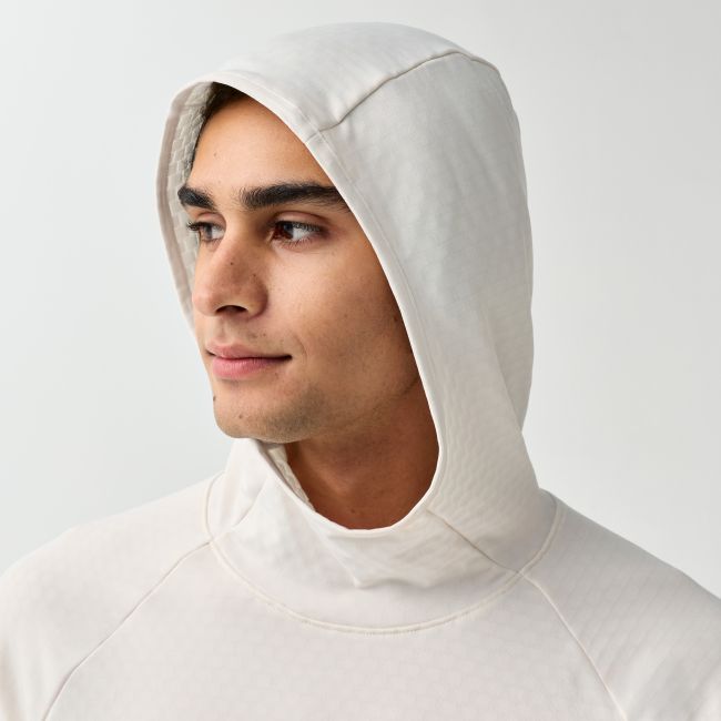 Brooks Momentum Thermal Hoodie – Hanorac termic de alergare - Alb