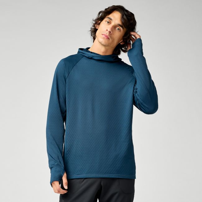 Brooks Momentum Thermal Hoodie – Hanorac termic de alergare - Albastru