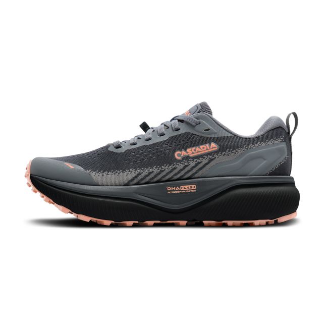 Brooks Cascadia 20 W – Pantofi alergare trail stabili - Gri