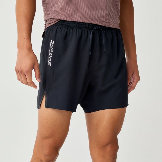 Brooks Cascadia Short 2in1 – Pantaloni scurți de alergare trail 2 în 1 - Negru