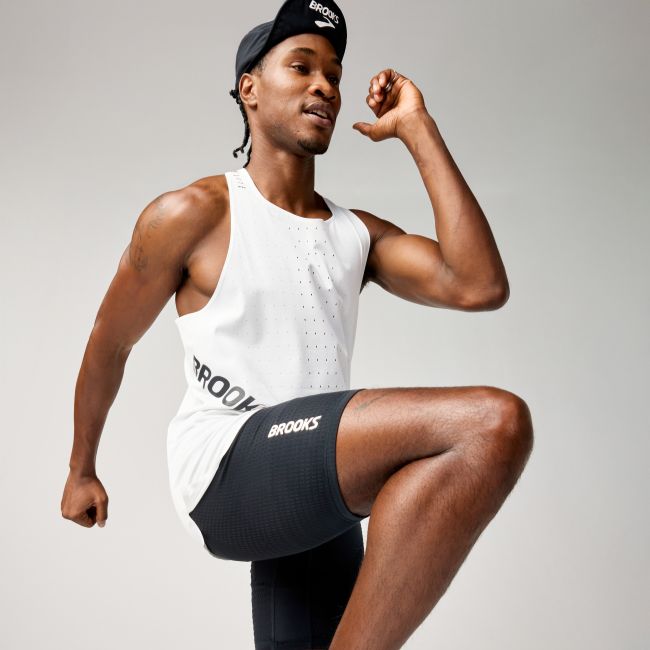 Brooks Hyperion Half Tight – Colanți scurți de concurs - Negru