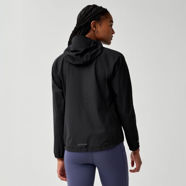 Brooks Canopy Waterproof Jacket W – Geacă impermeabilă de alergare - Negru