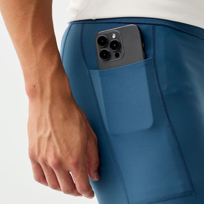 Brooks Thermal Reflective Tight – Colanți termici de alergare reflectorizanți - Albastru