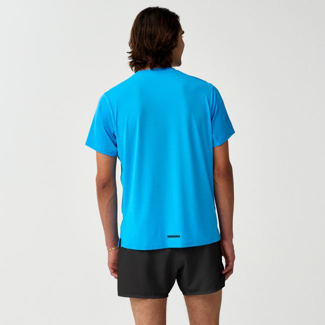 Brooks Dash Cooling Short Sleeve – Tricou de alergare răcoros - Albastru