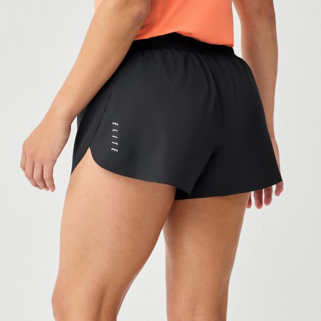 Brooks Hyperion Elite Split Short W – Pantaloni scurți de concurs cu șliț - Negru