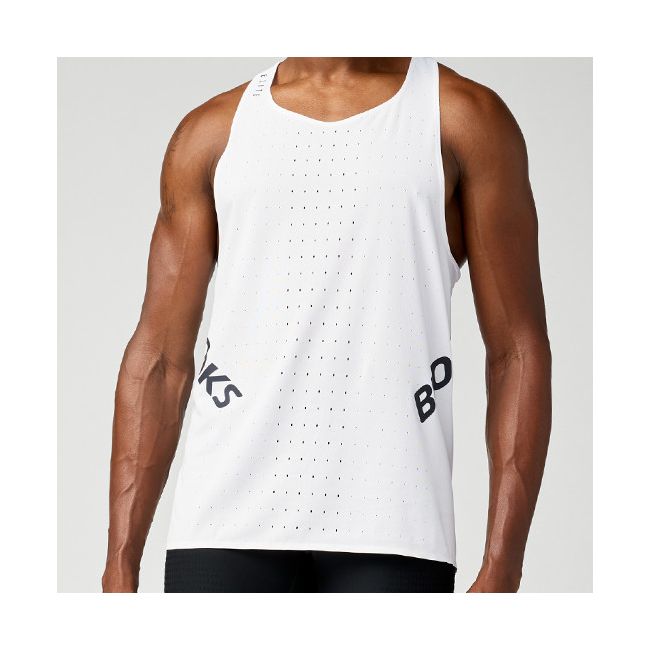 Brooks Hyperion Singlet – Maiou de concurs - Alb