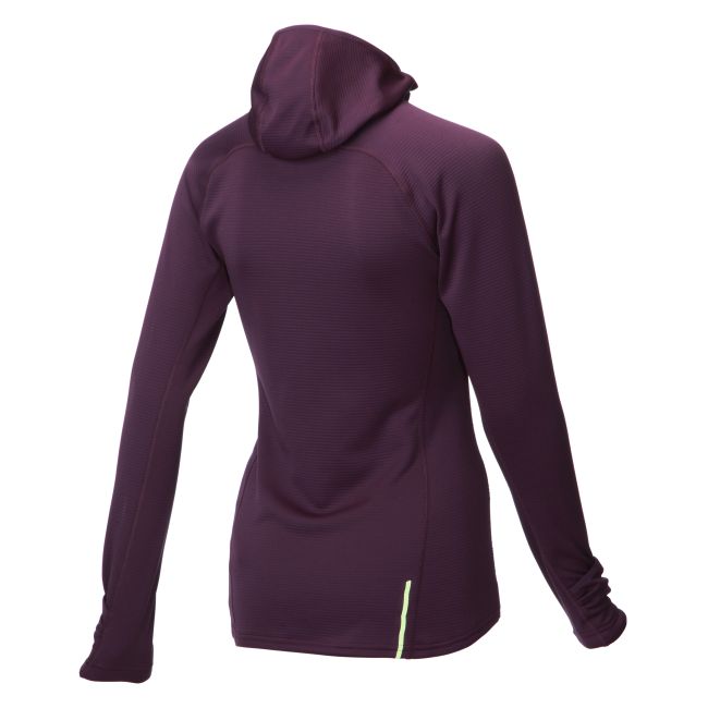 INOV8 Technical Mid Hoodie W – Hanorac tehnic cu fermoar întreg - Mov