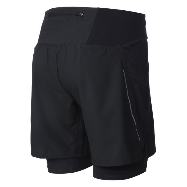 INOV8 Race Elite 7" Short – Pantaloni scurți de alergare 7" - Negru cu roșu