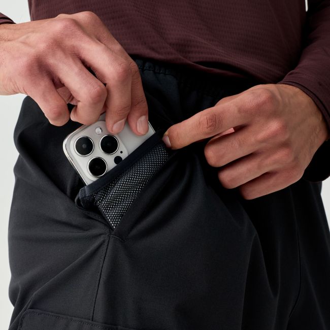 Brooks Movement Cargo Tech Pant – Pantaloni tehnici cargo - Negru