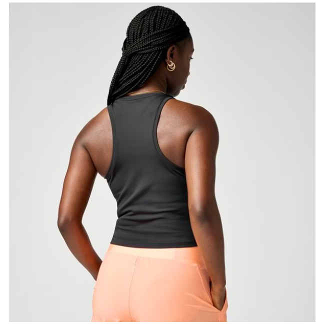 Brooks Dash Crop Tank W – Top scurt de alergare - Negru
