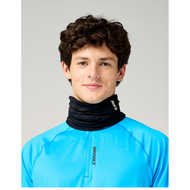 Brooks Dash Neck Gaiter – Fular tubular de alergare - Negru