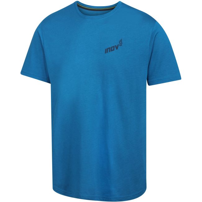 INOV8 Graphic Tee SS Brand – Tricou din bumbac cu imprimeu - Albastru